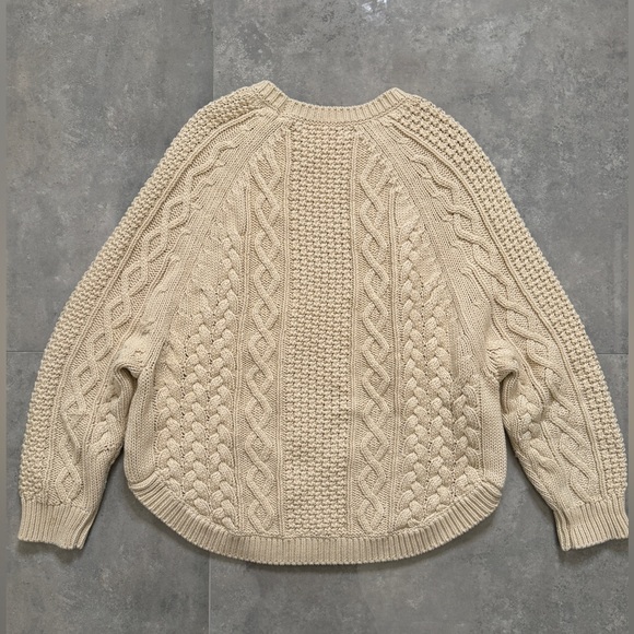 Michael Kors Tan Cable Knit Sweater XS - Picture 4 of 10